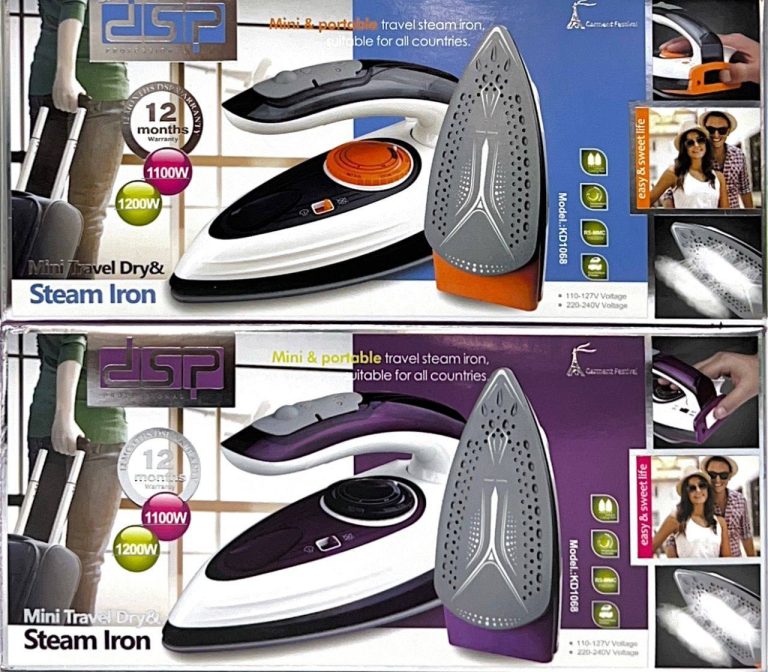 اتو بخار مسافرتی dsp مدل KD-1068