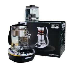 چای ساز جیپاس مدل GTM38079 ظرفیت کتری 1.8 لیتر با کتری پیرکس