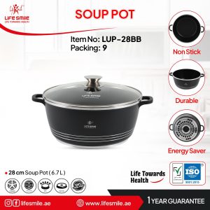 قابلمه لایف اسمایل مدل LUP-28BB سایز28